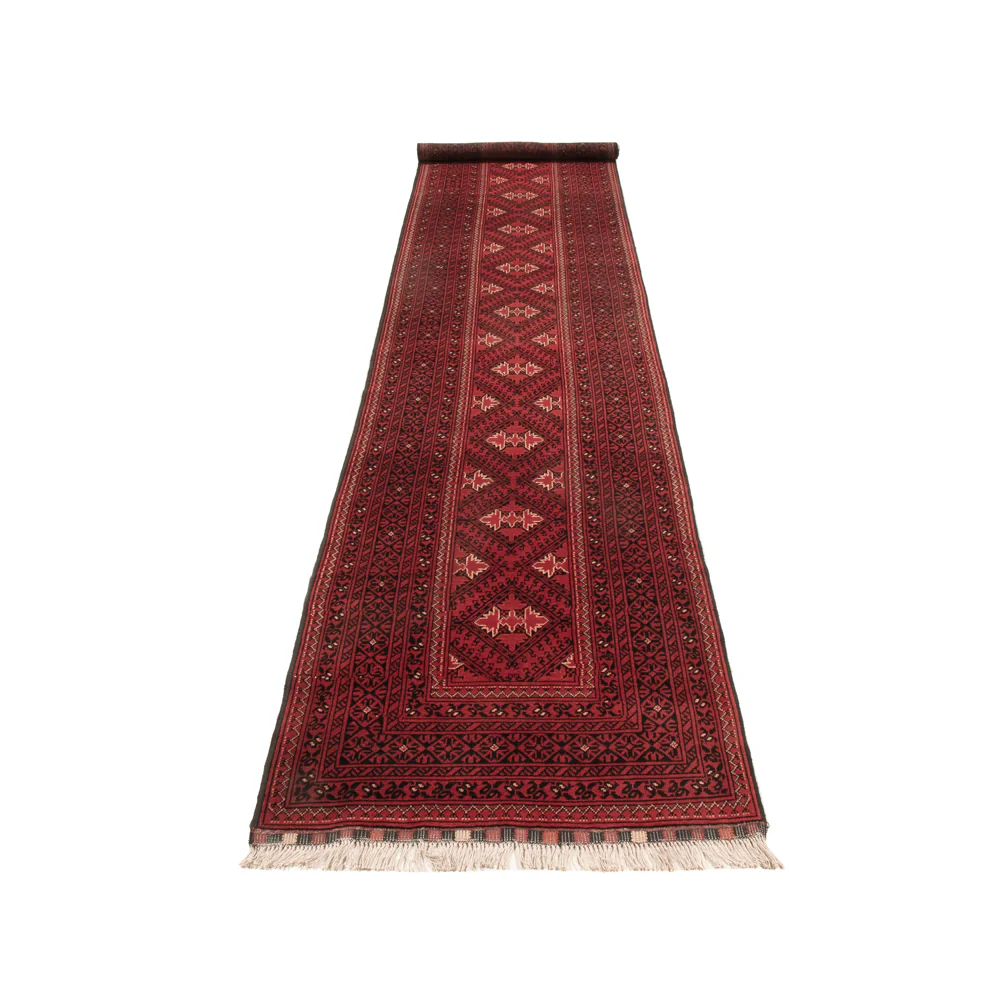 Afghan Teppich 388x77cm - Orientteppich - Image 5
