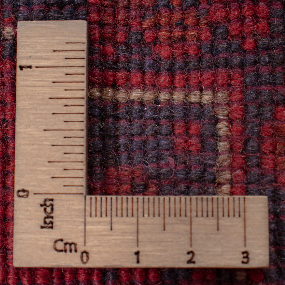 Läufer Afghan - Kunduz - 298 x 81 cm - dunkelrot - Image 7