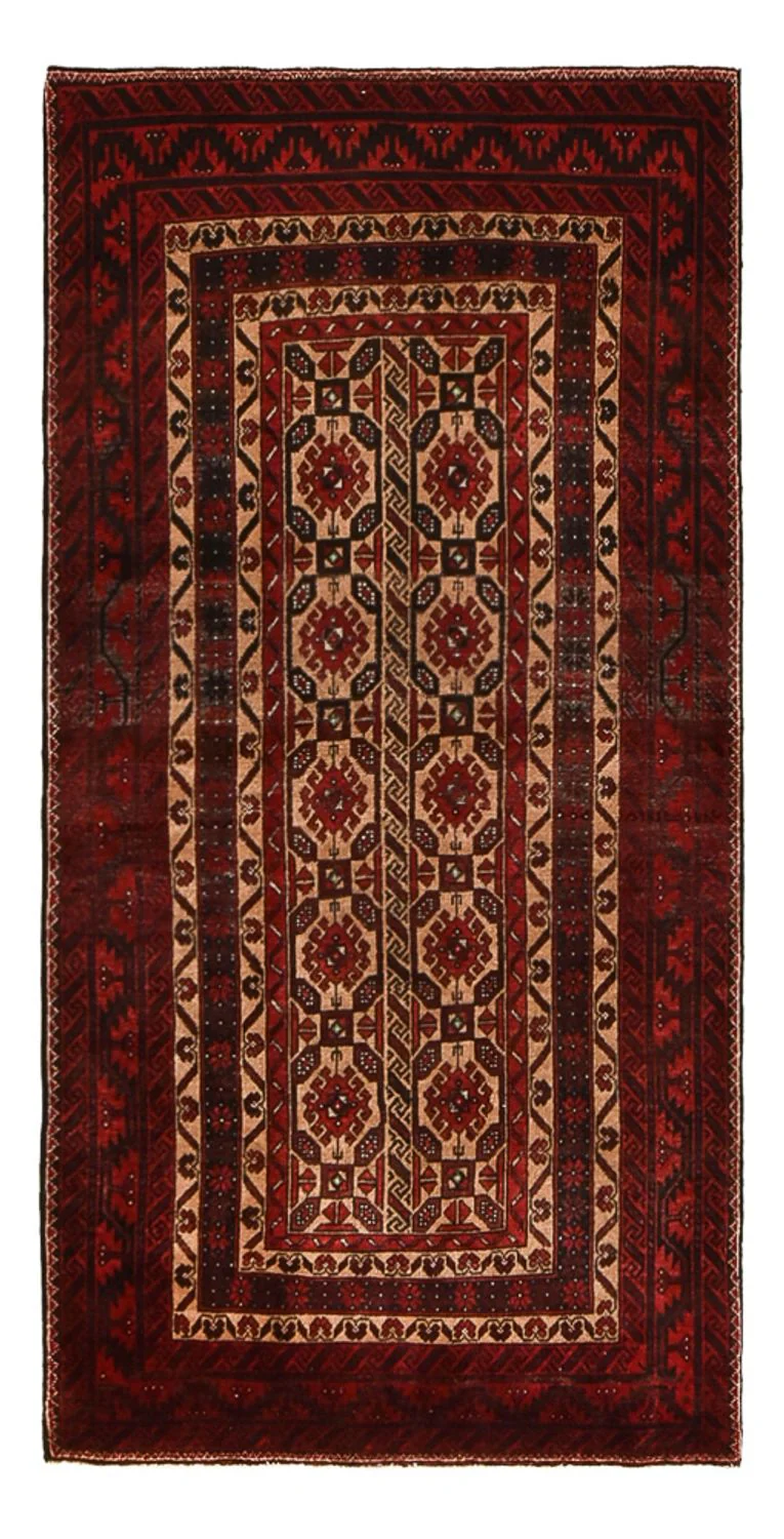 Belutsch Teppich 196x96cm - Orientteppich