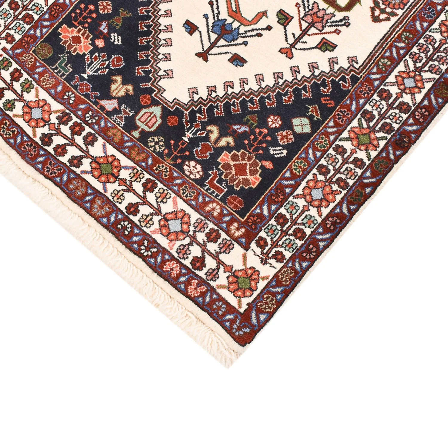 Läufer Gabbeh - Kaschkuli Perser - 200 x 63 cm - mehrfarbig - Image 2