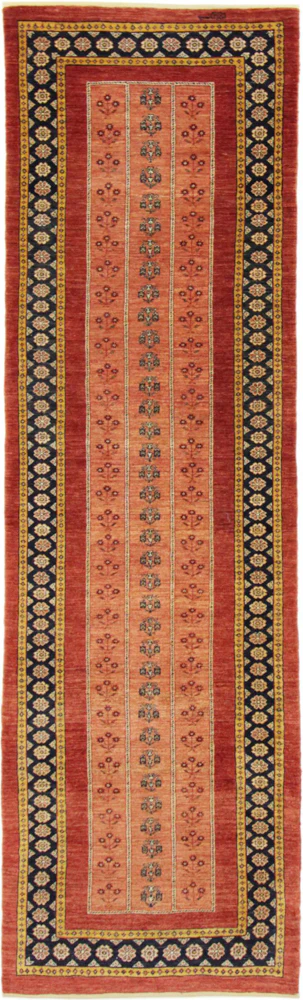 Läufer Gabbeh - Kaschkuli Perser - 290 x 82 cm - hellrot