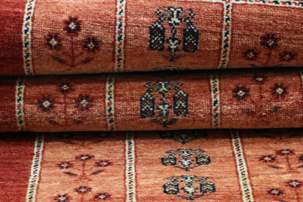 Läufer Gabbeh - Kaschkuli Perser - 290 x 82 cm - hellrot - Image 6