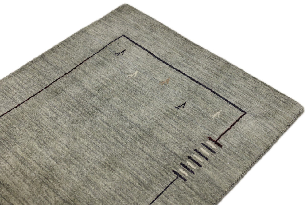 Läufer Gabbeh - Loribaft Softy - 202 x 82 cm - grau - Image 4