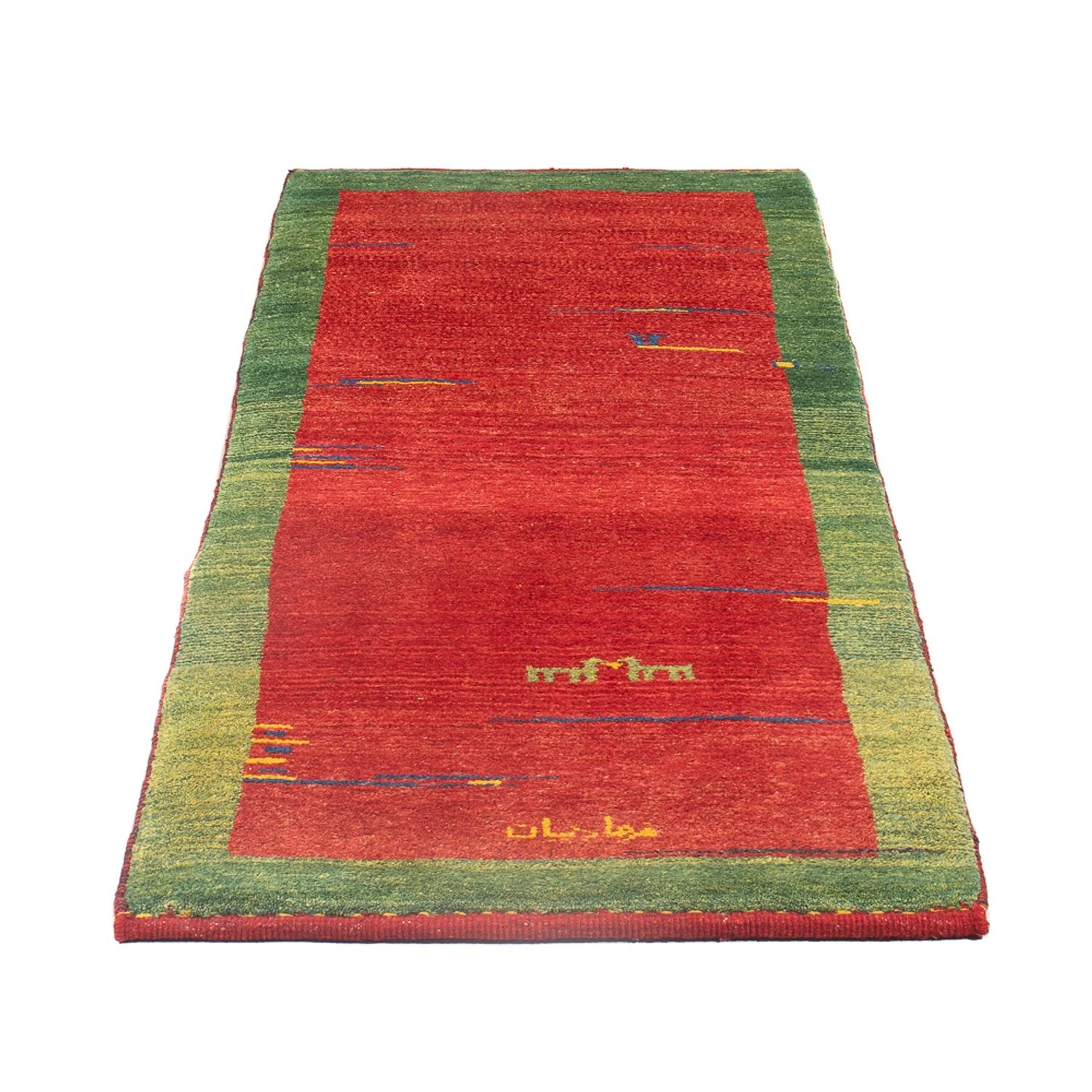 Gabbeh Persisch Teppich 182x70cm - Perserteppich Wollteppich - Image 5