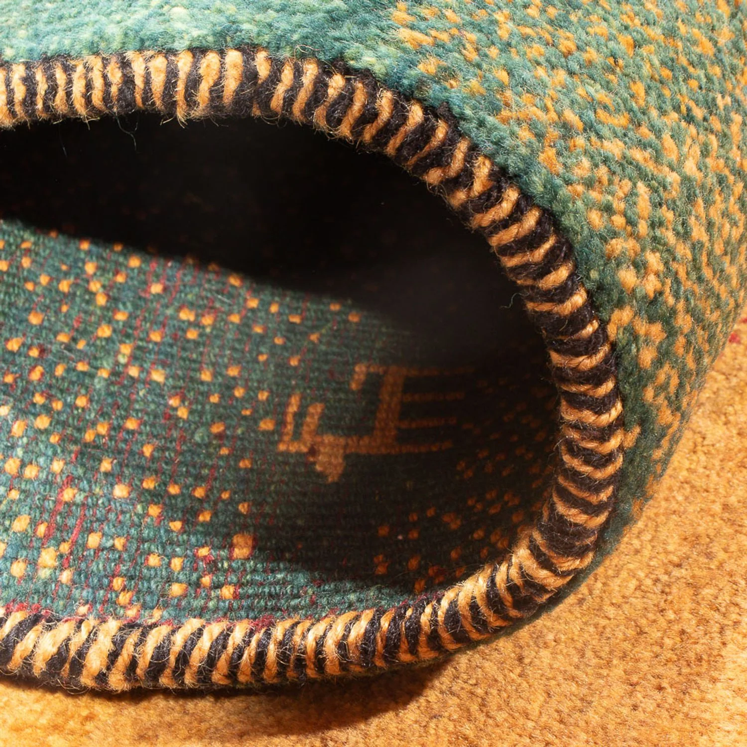Gabbeh Persisch Teppich 186x71cm - Perserteppich Wollteppich - Image 4