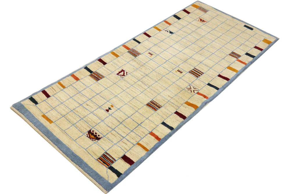 Läufer Gabbeh - Perser - 199 x 83 cm - sand - Image 2