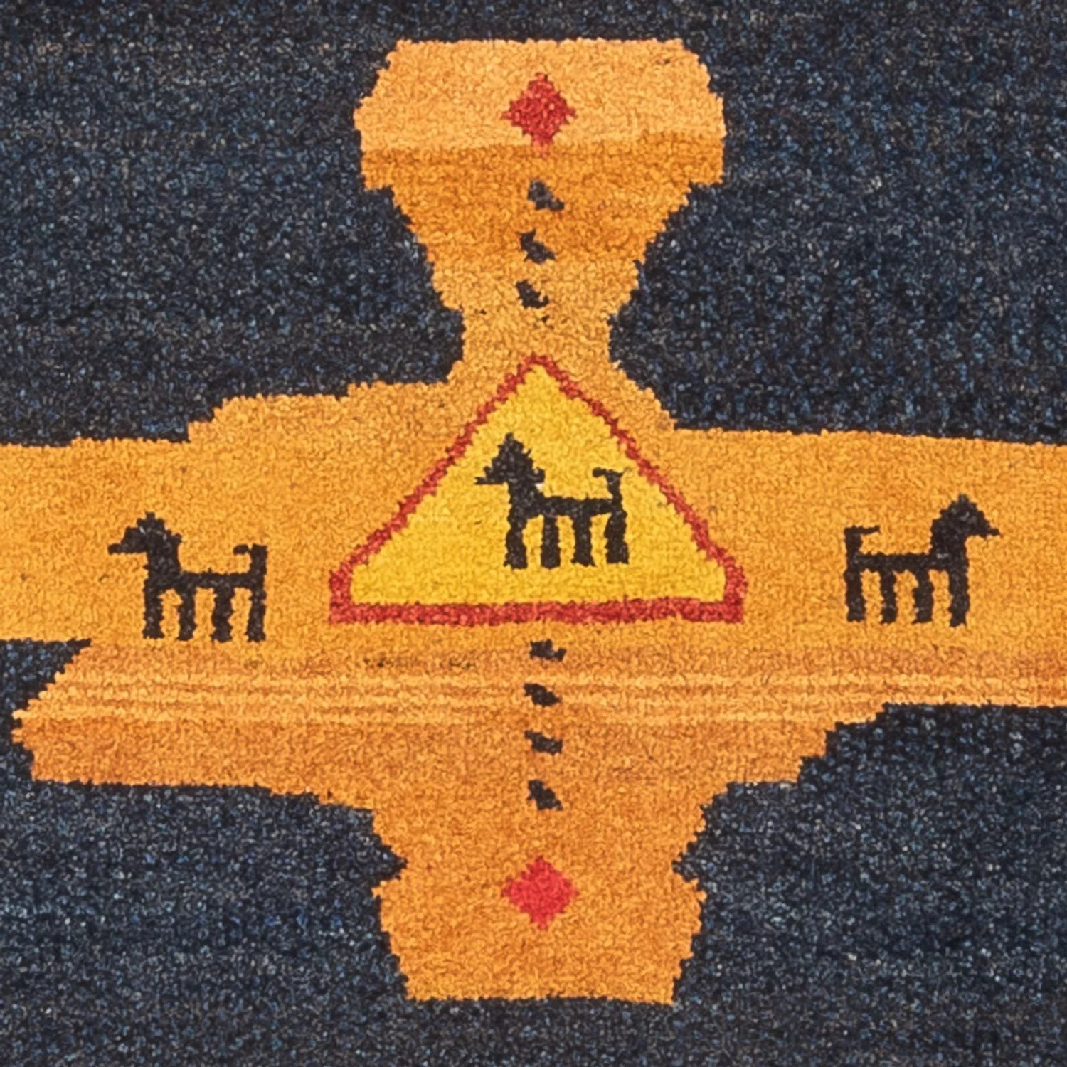 Gabbeh Persisch Teppich 217x79cm - Perserteppich Wollteppich - Image 2