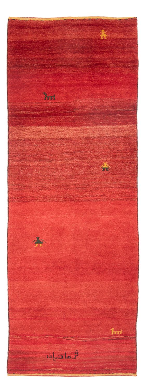Gabbeh Persisch Teppich 227x85cm - Perserteppich Wollteppich