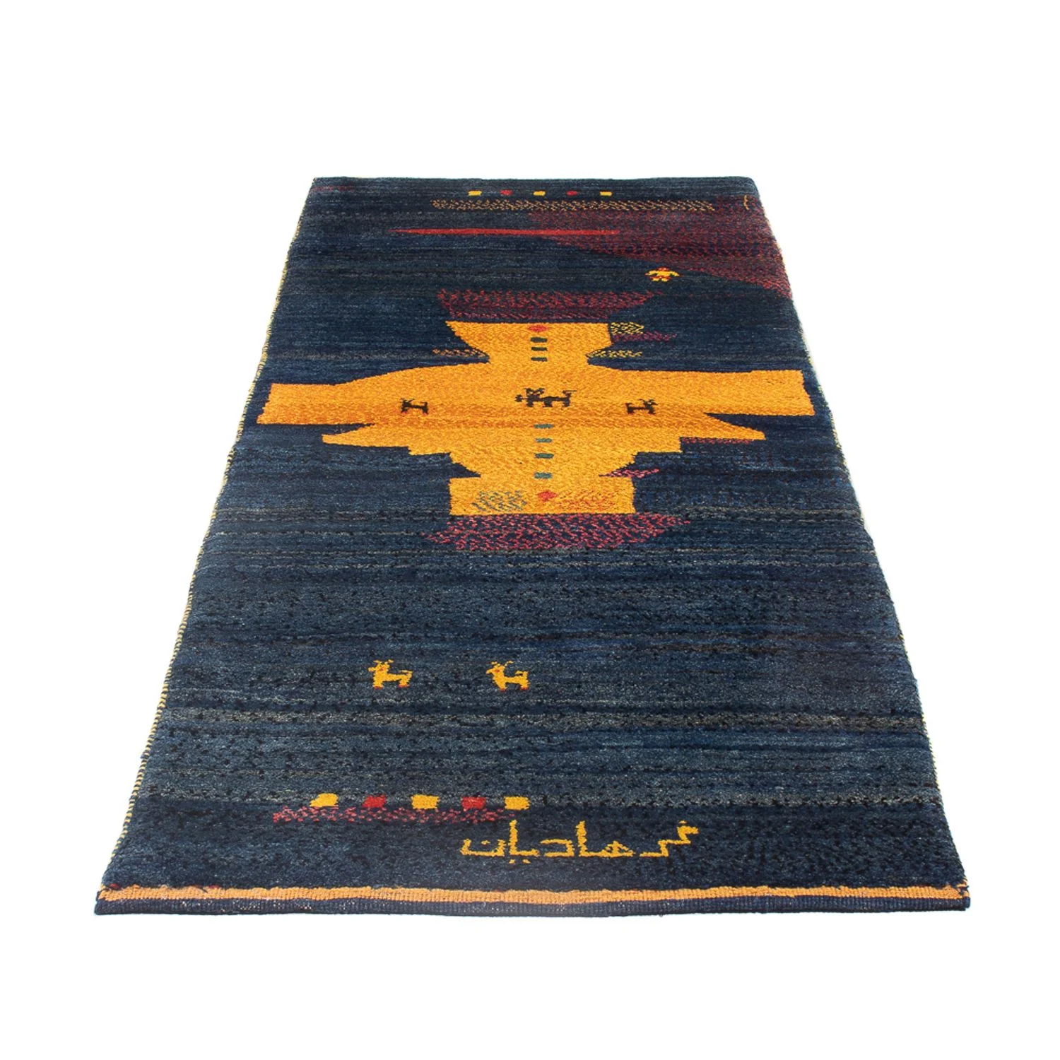 Gabbeh Persisch Teppich 230x85cm - Perserteppich Wollteppich - Image 5