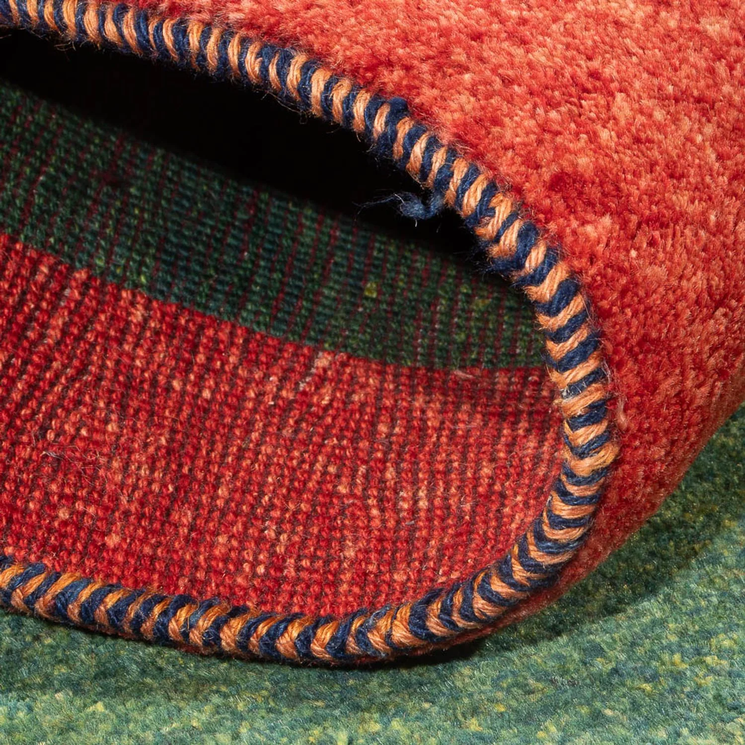 Gabbeh Persisch Teppich 234x75cm - Perserteppich Wollteppich - Image 4