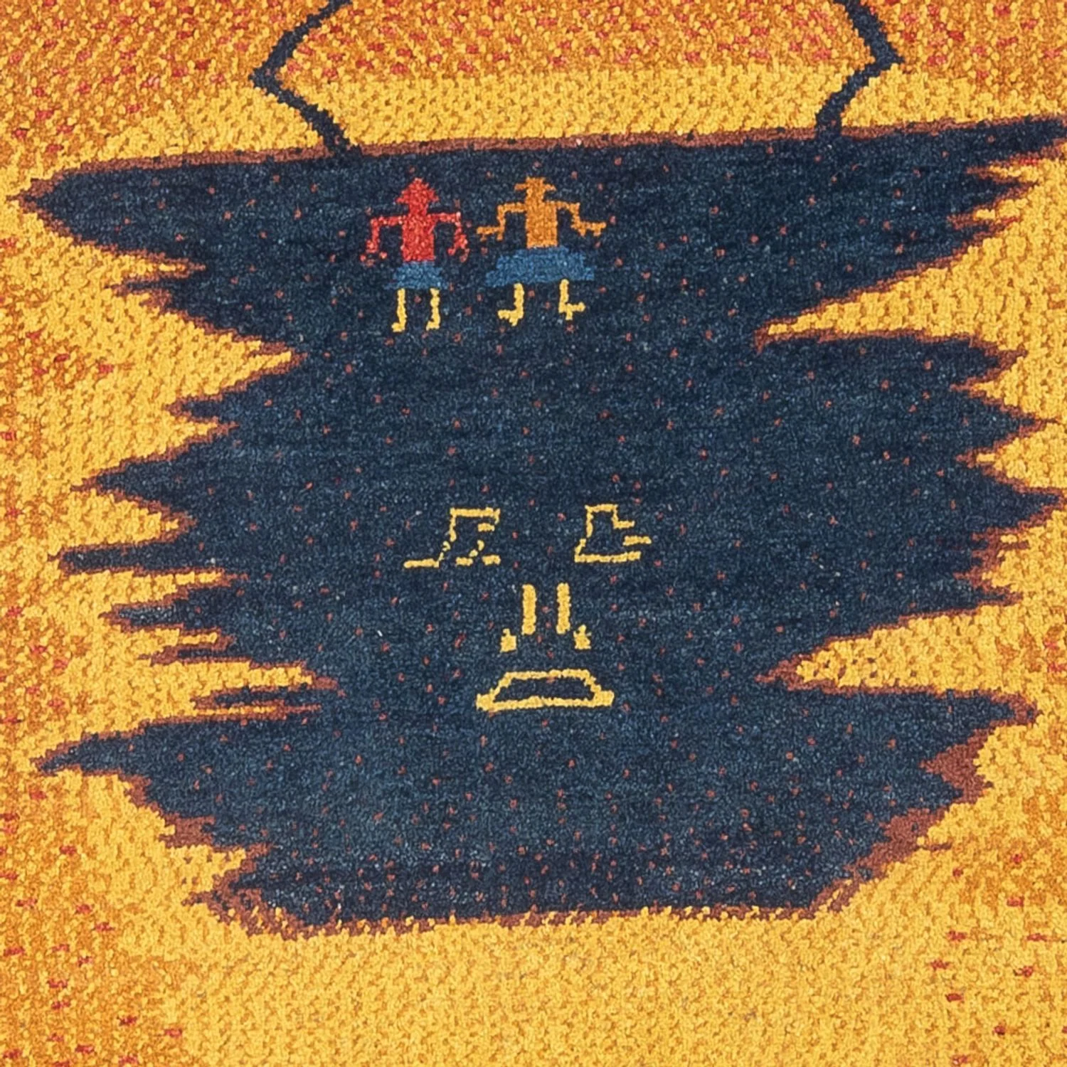 Gabbeh Persisch Teppich 293x87cm - Perserteppich Wollteppich - Image 2