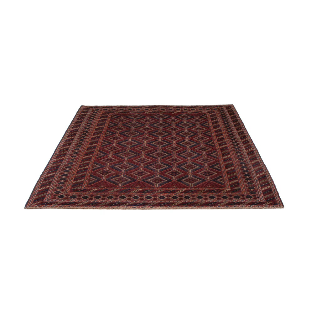 Kelim Afghan Teppich 177x156cm - Image 6