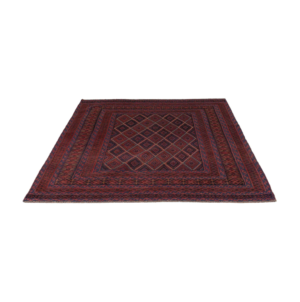 Kelim Afghan Teppich 185x157cm - Image 6