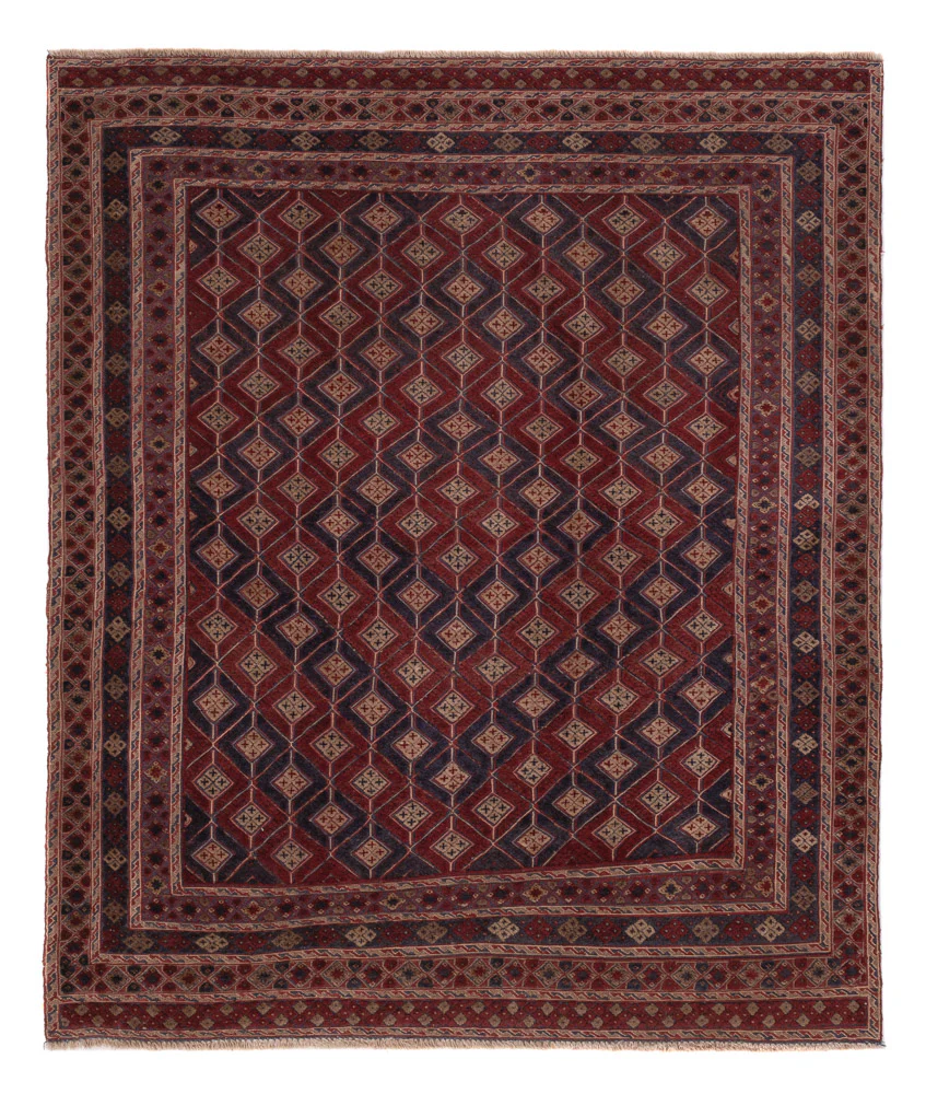 Kelim Afghan Teppich 186x158cm
