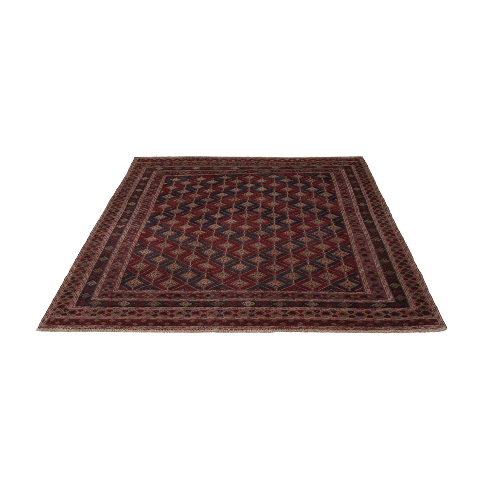 Kelim Afghan Teppich 186x158cm - Image 6
