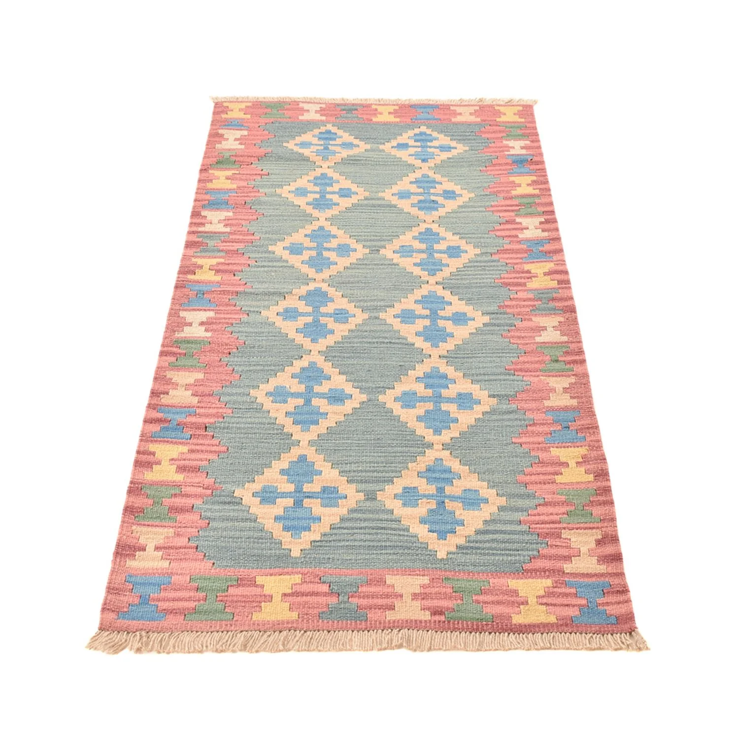Läufer Kelim - Oriental - 190 x 80 cm - mehrfarbig - Image 5