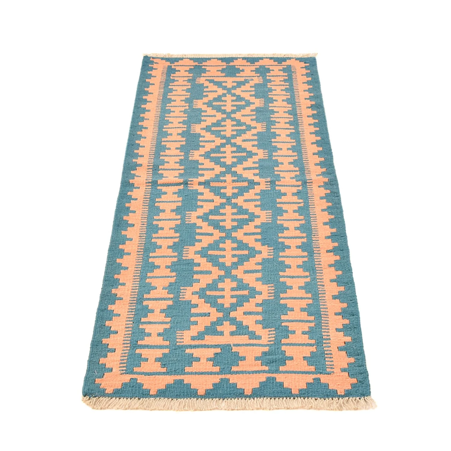 Läufer Kelim - Oriental - 194 x 62 cm - mehrfarbig - Image 5