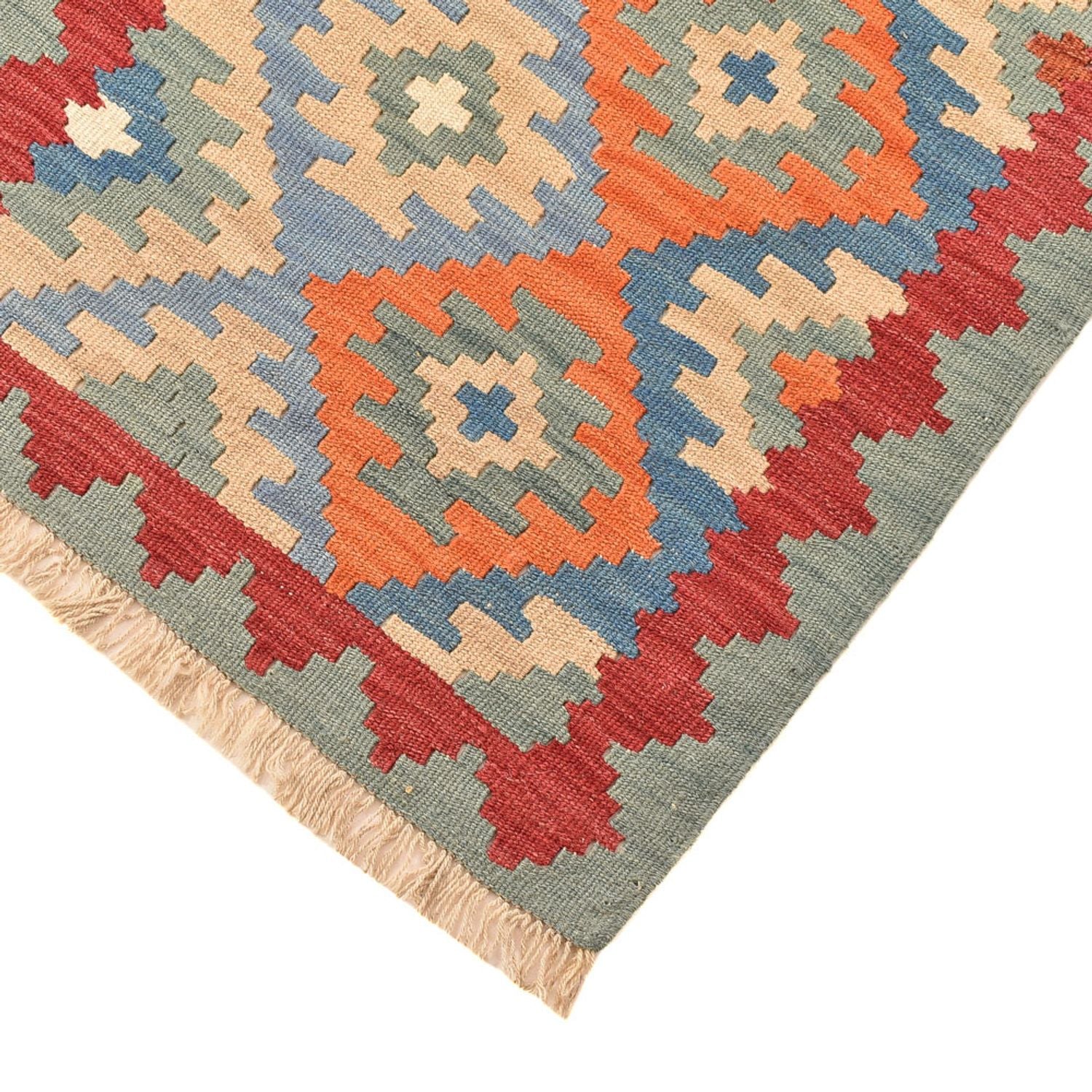 Läufer Kelim - Oriental - 194 x 66 cm - mehrfarbig - Image 2