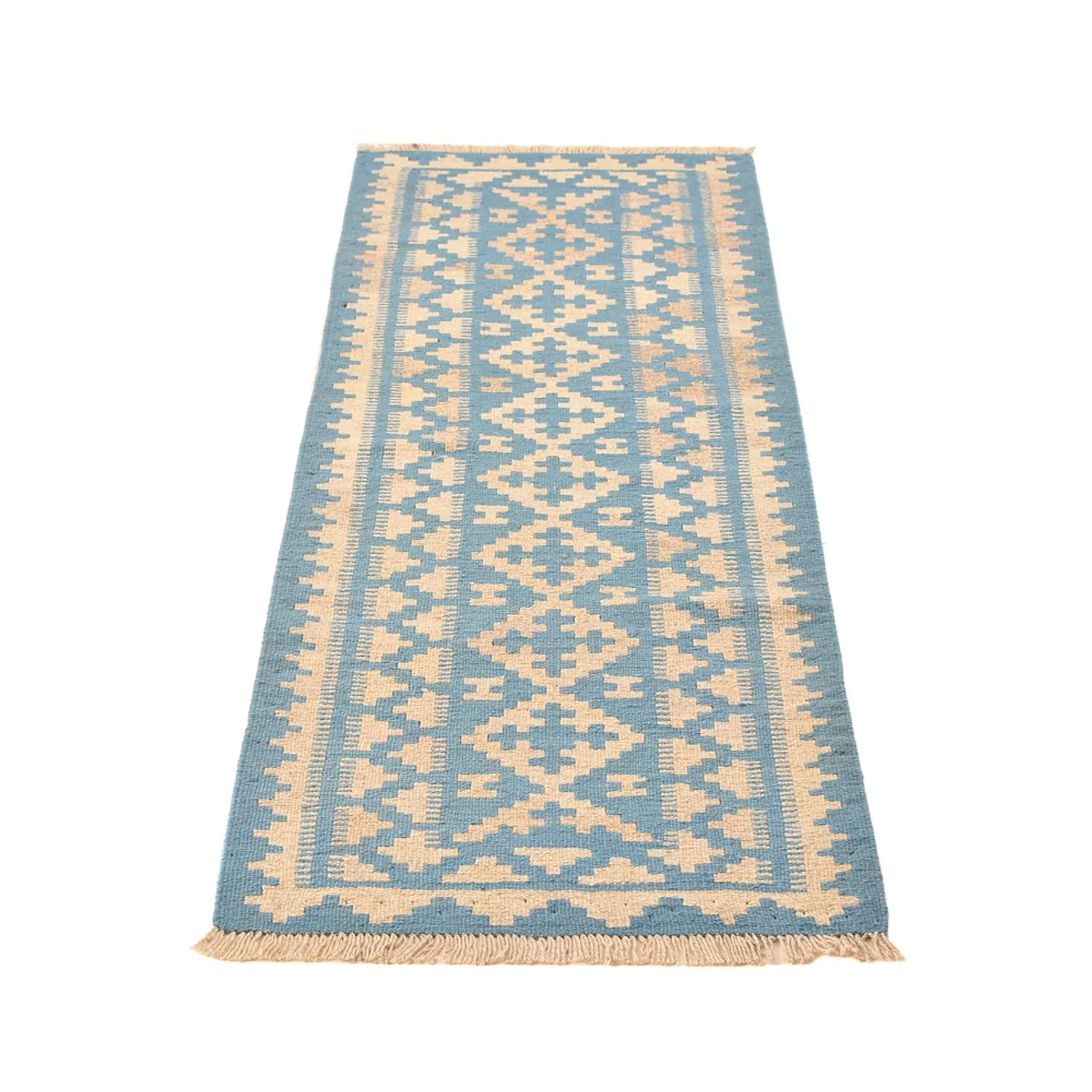 Läufer Kelim - Oriental - 199 x 64 cm - mehrfarbig - Image 5