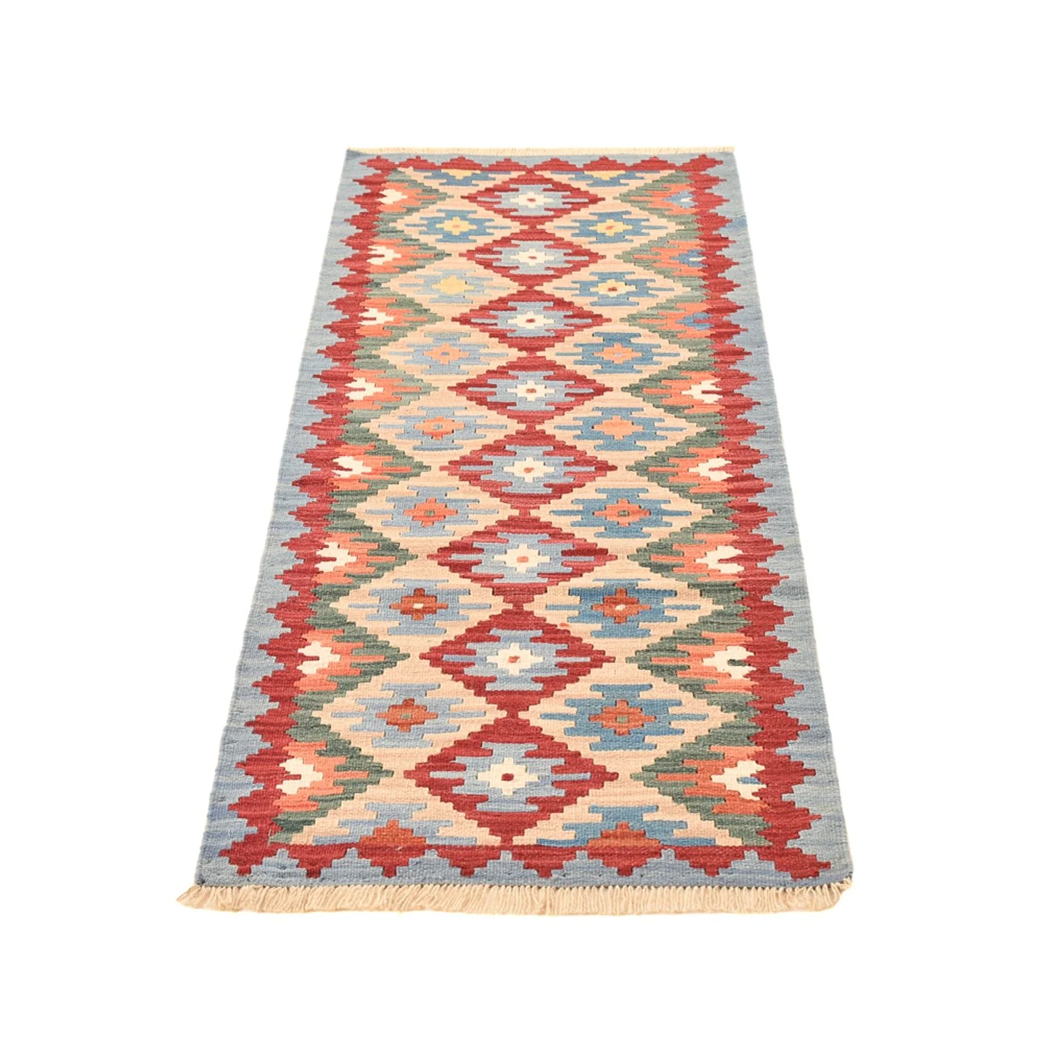 Kelim Fars Teppich 199x68cm - Image 5