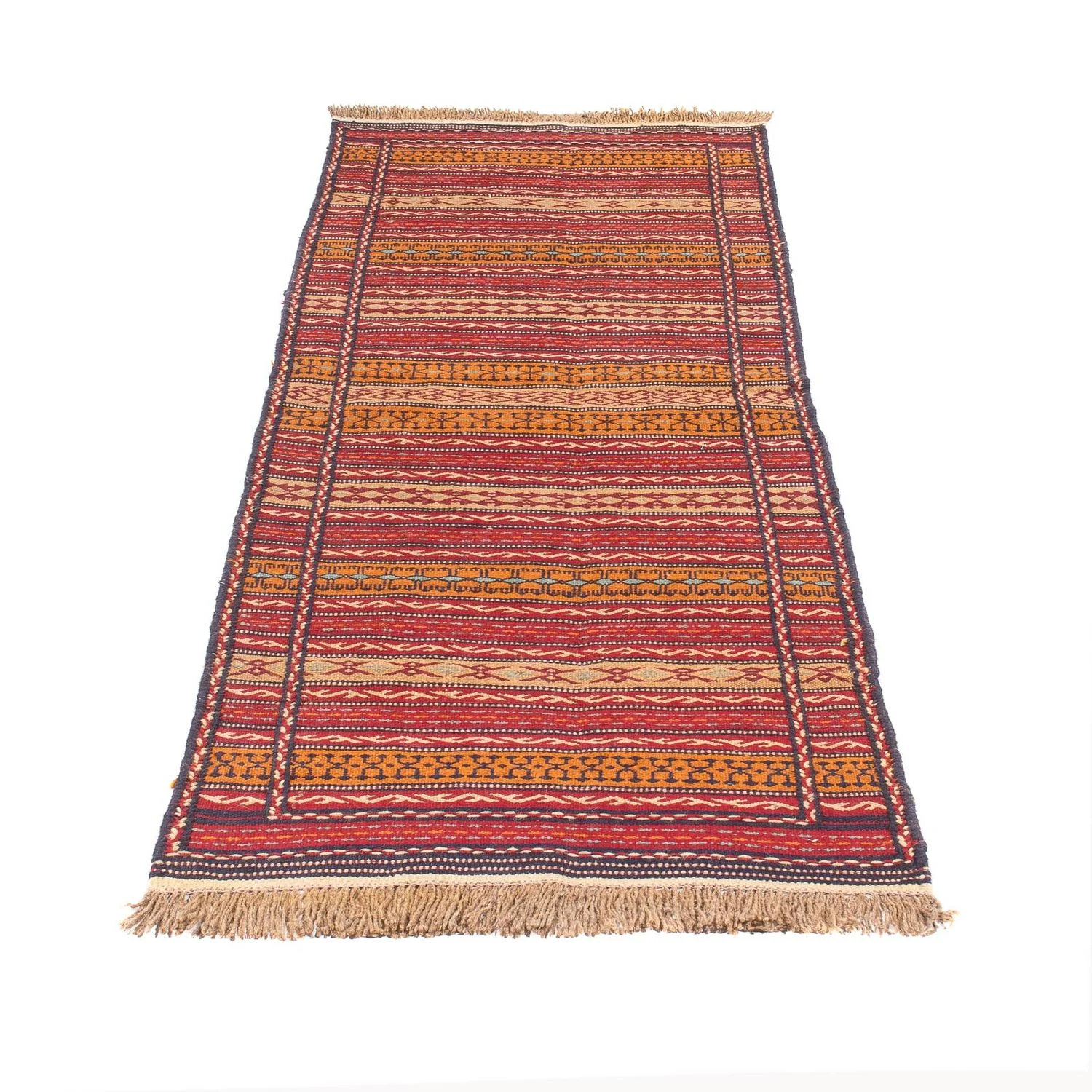 Läufer Kelim - Oriental - 200 x 70 cm - mehrfarbig - Image 5