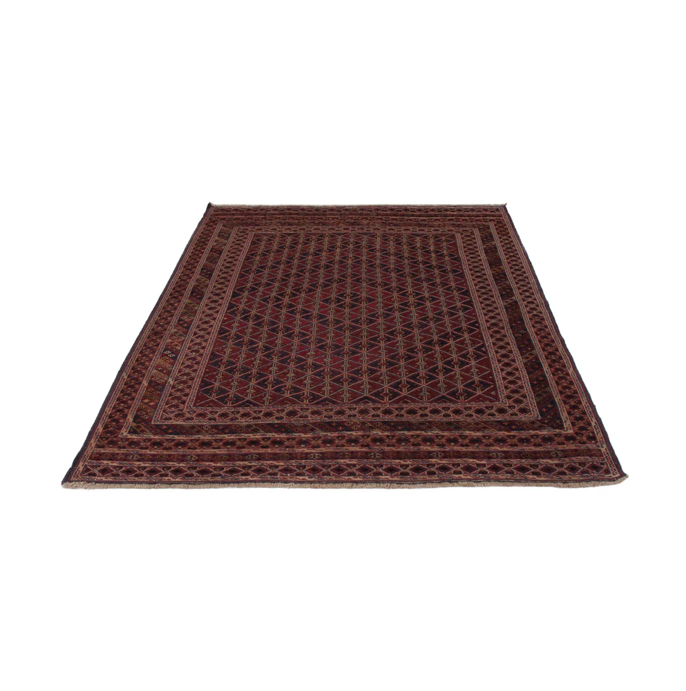 Kelim Afghan Teppich 208x190cm - Image 6