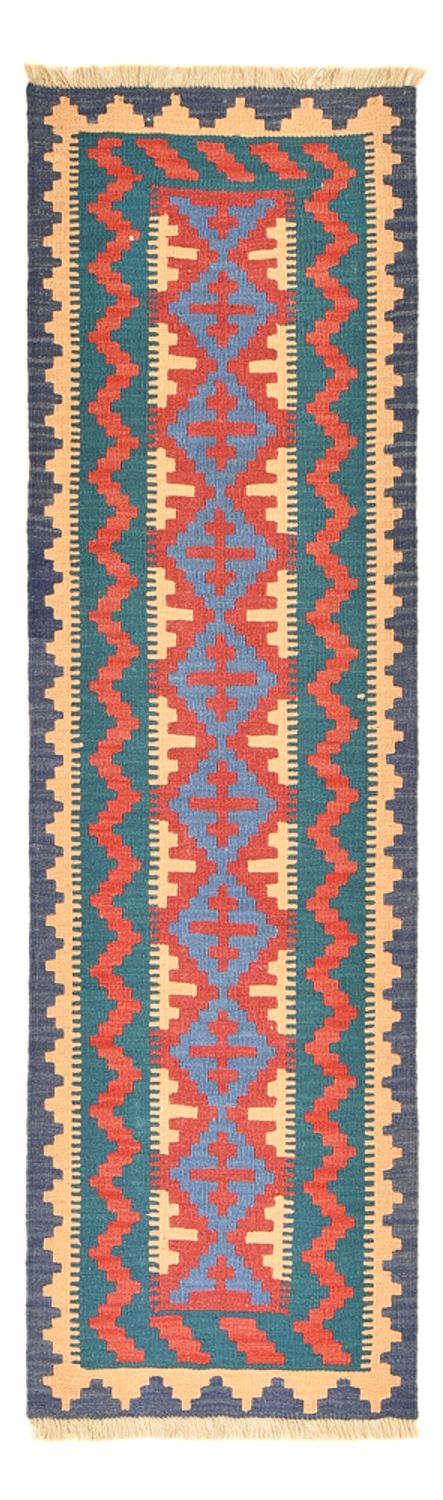 Läufer Kelim - Oriental - 210 x 62 cm - mehrfarbig