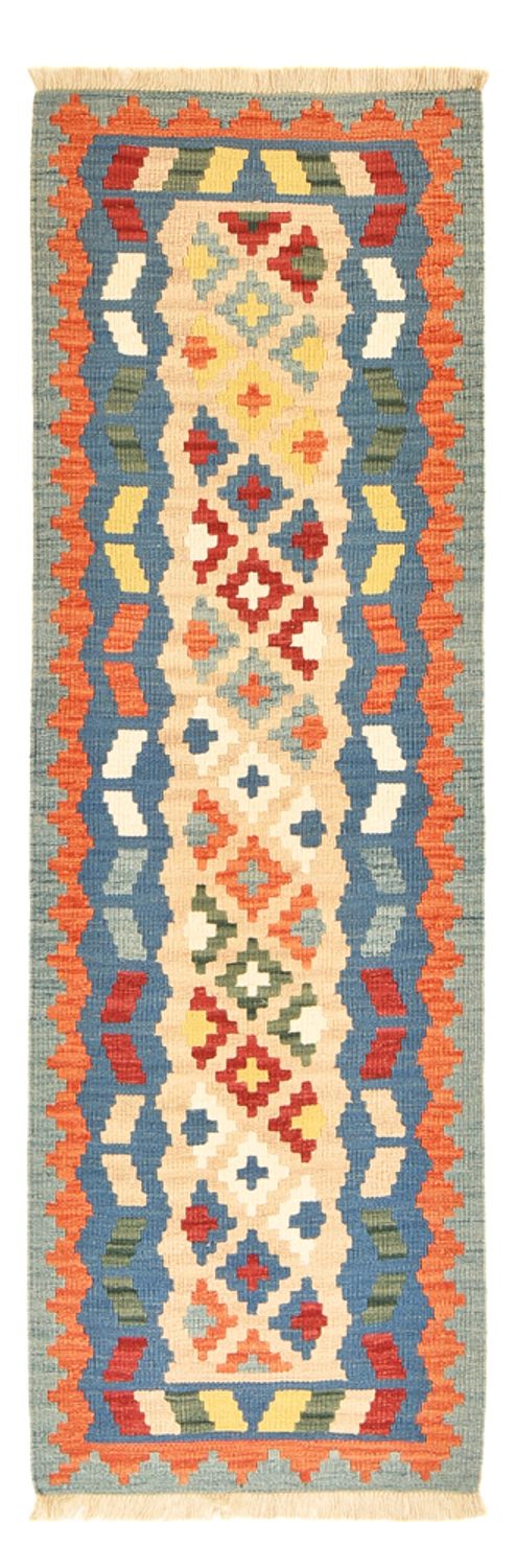 Läufer Kelim - Oriental - 210 x 67 cm - mehrfarbig