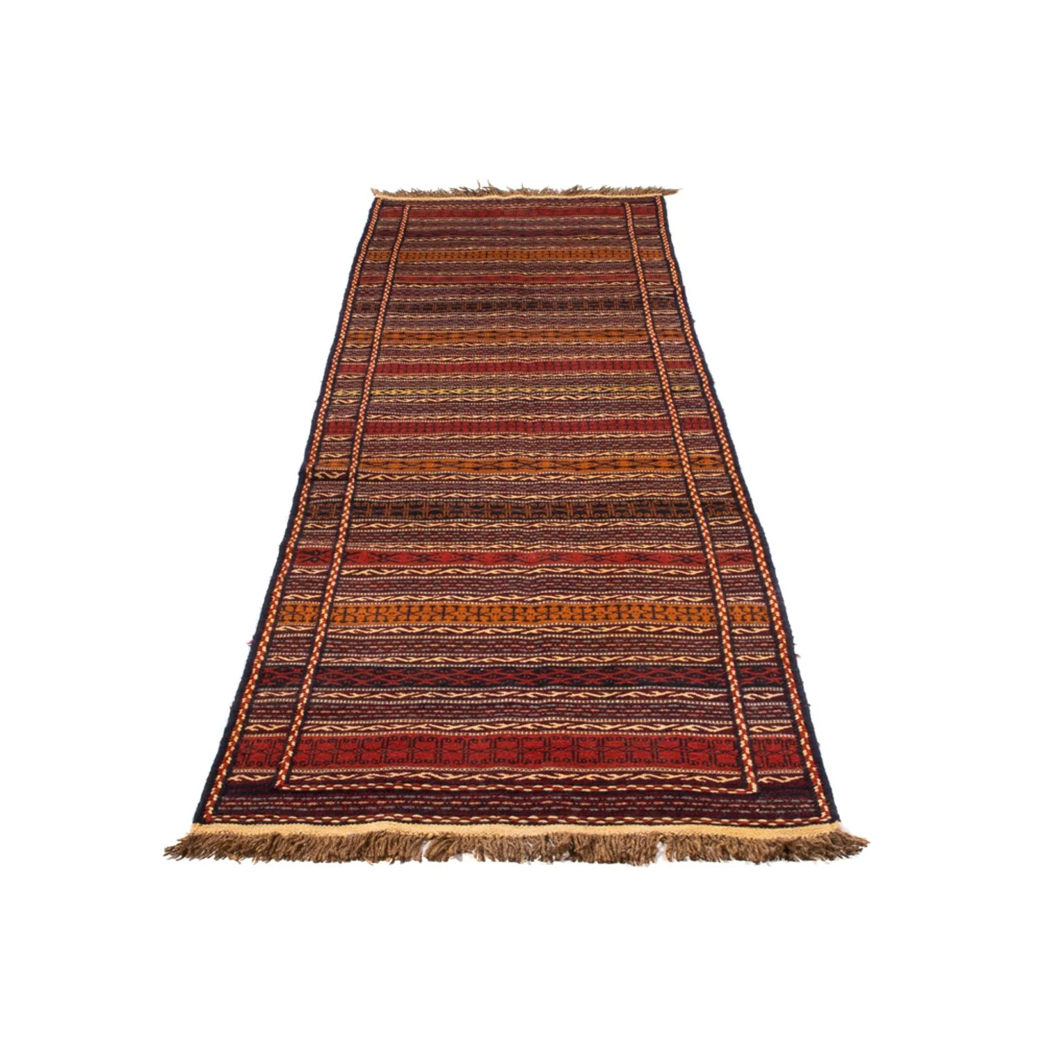Kelim Senneh Teppich 305x80cm - Image 5