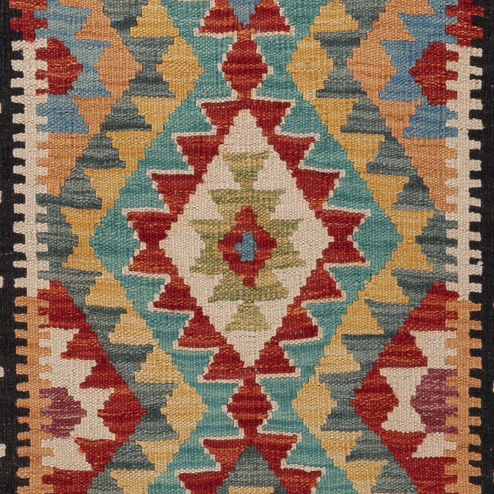 Kelim Maimene Teppich 193x65cm - Image 2