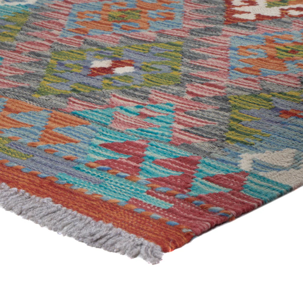 Kelim Maimene Teppich 200x62cm - Image 4