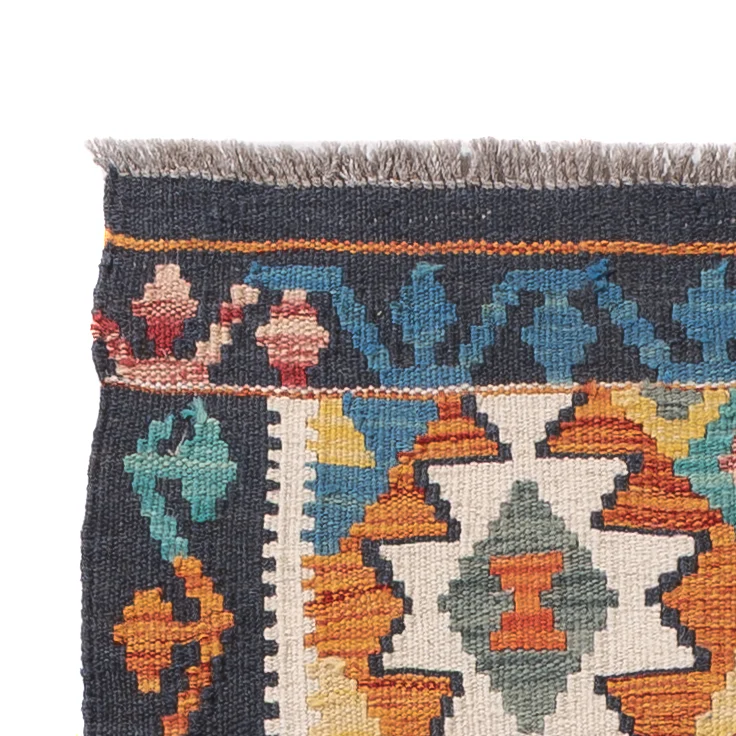 Kelim Maimene Teppich 200x62cm - Image 3