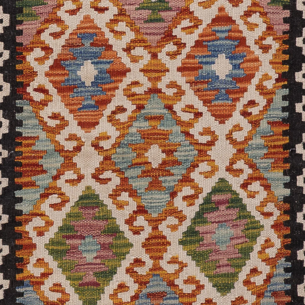 Kelim Maimene Teppich 203x68cm - Image 2