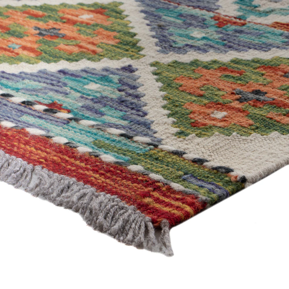 Kelim Maimene Teppich 206x60cm - Image 4