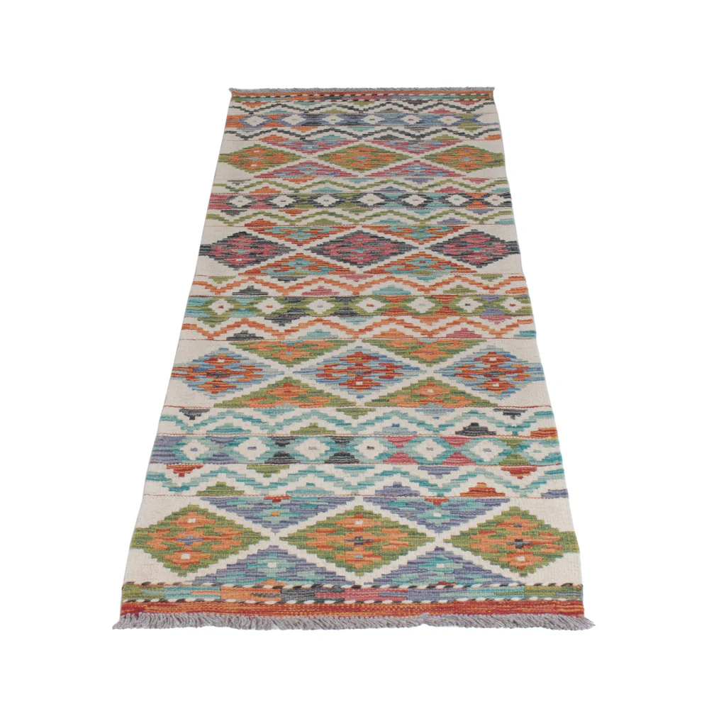 Kelim Maimene Teppich 206x60cm - Image 6