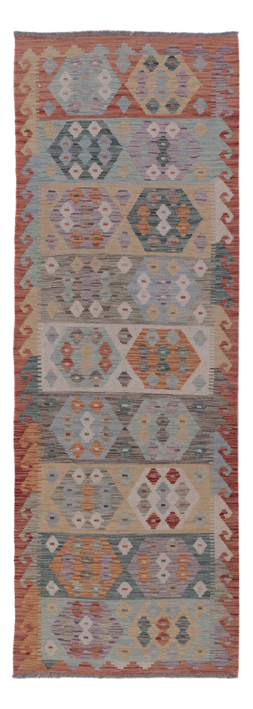 Kelim Maimene Teppich 247x85cm
