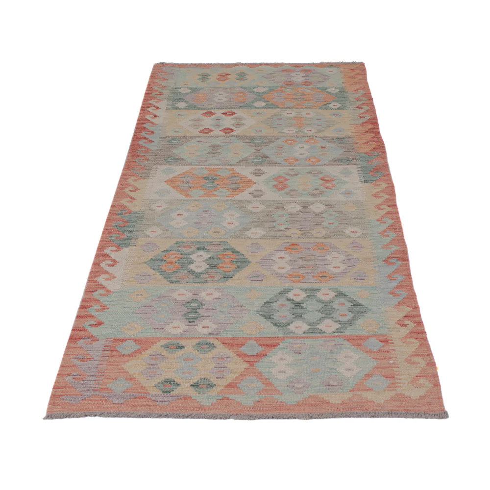 Kelim Maimene Teppich 247x85cm - Image 6
