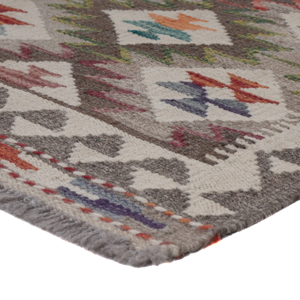 Kelim Maimene Teppich 249x84cm - Image 4