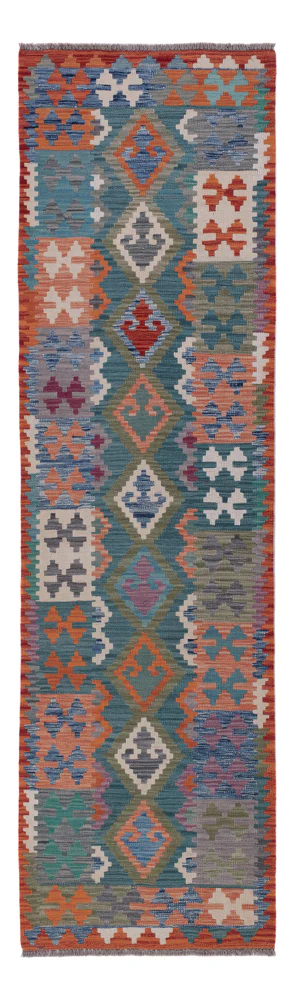 Kelim Maimene Teppich 296x83cm
