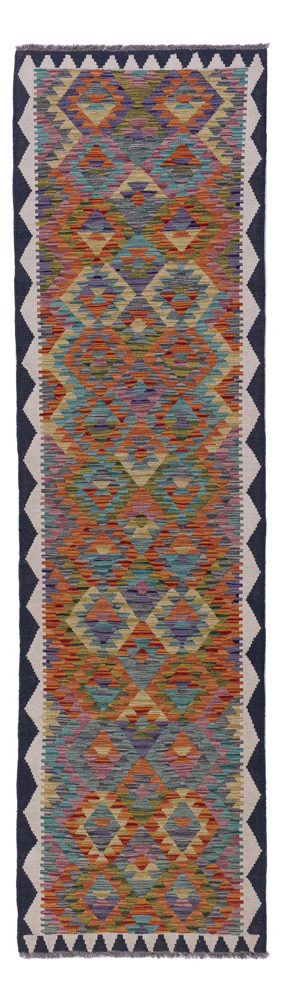 Kelim Maimene Teppich 297x75cm