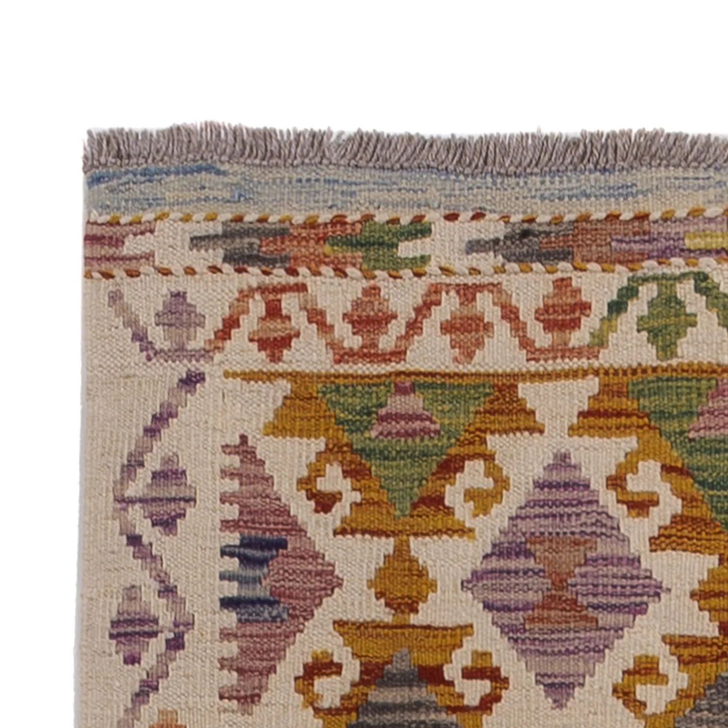 Kelim Maimene Teppich 301x81cm - Image 3