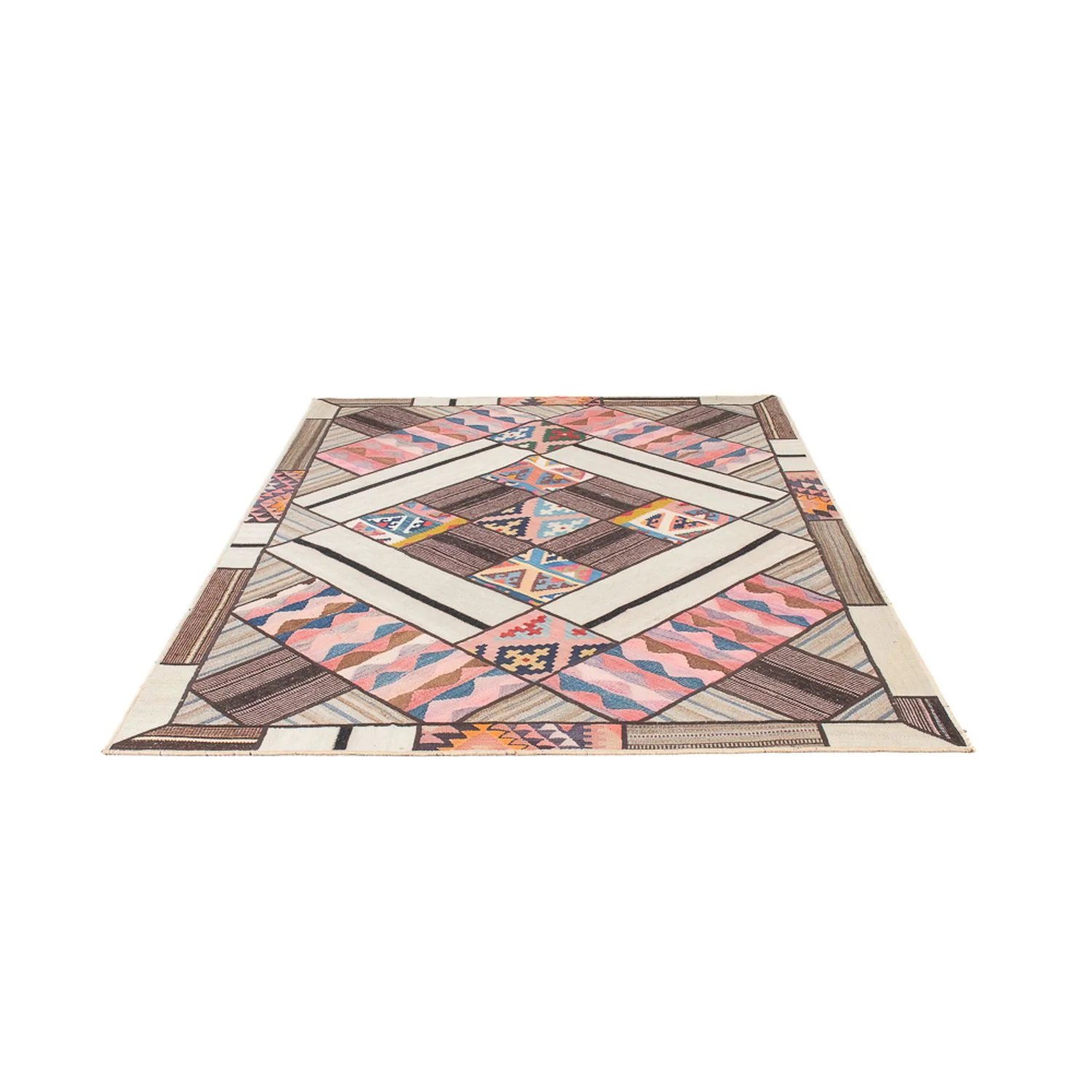 Patchwork Teppich 230x160cm - Orientteppich - Image 5