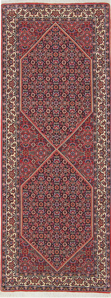 Läufer Perser - Bidjar - 200 x 75 cm - rost