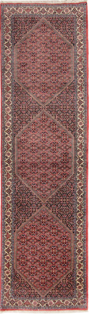 Läufer Perser - Bidjar - 325 x 92 cm - rost