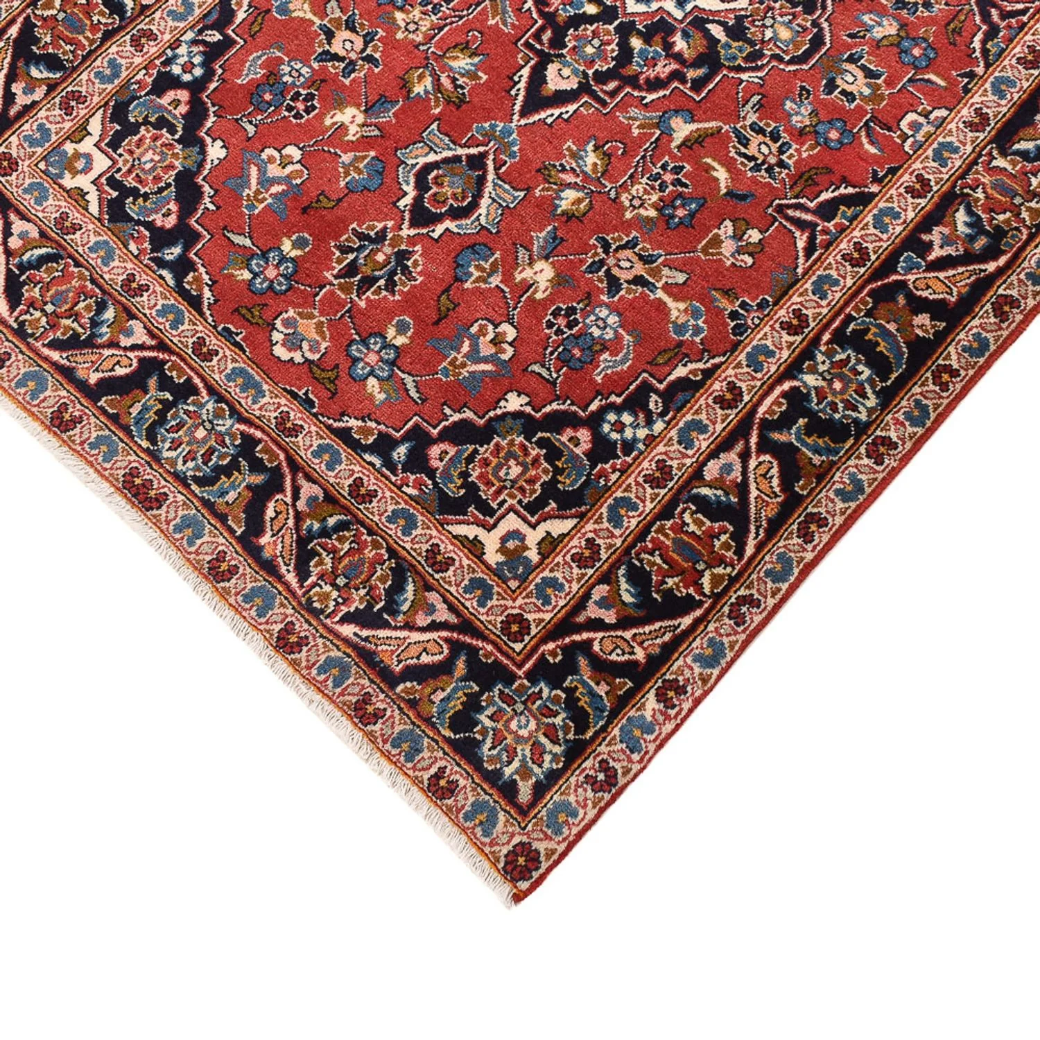 Läufer Perser - Keshan - 397 x 95 cm - hellrot - Image 2