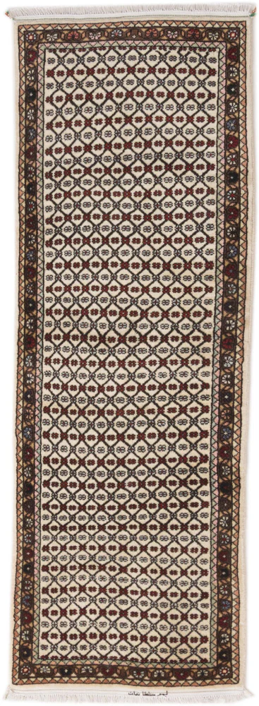 Läufer Perser - Mir - 190 x 63 cm - hellbeige
