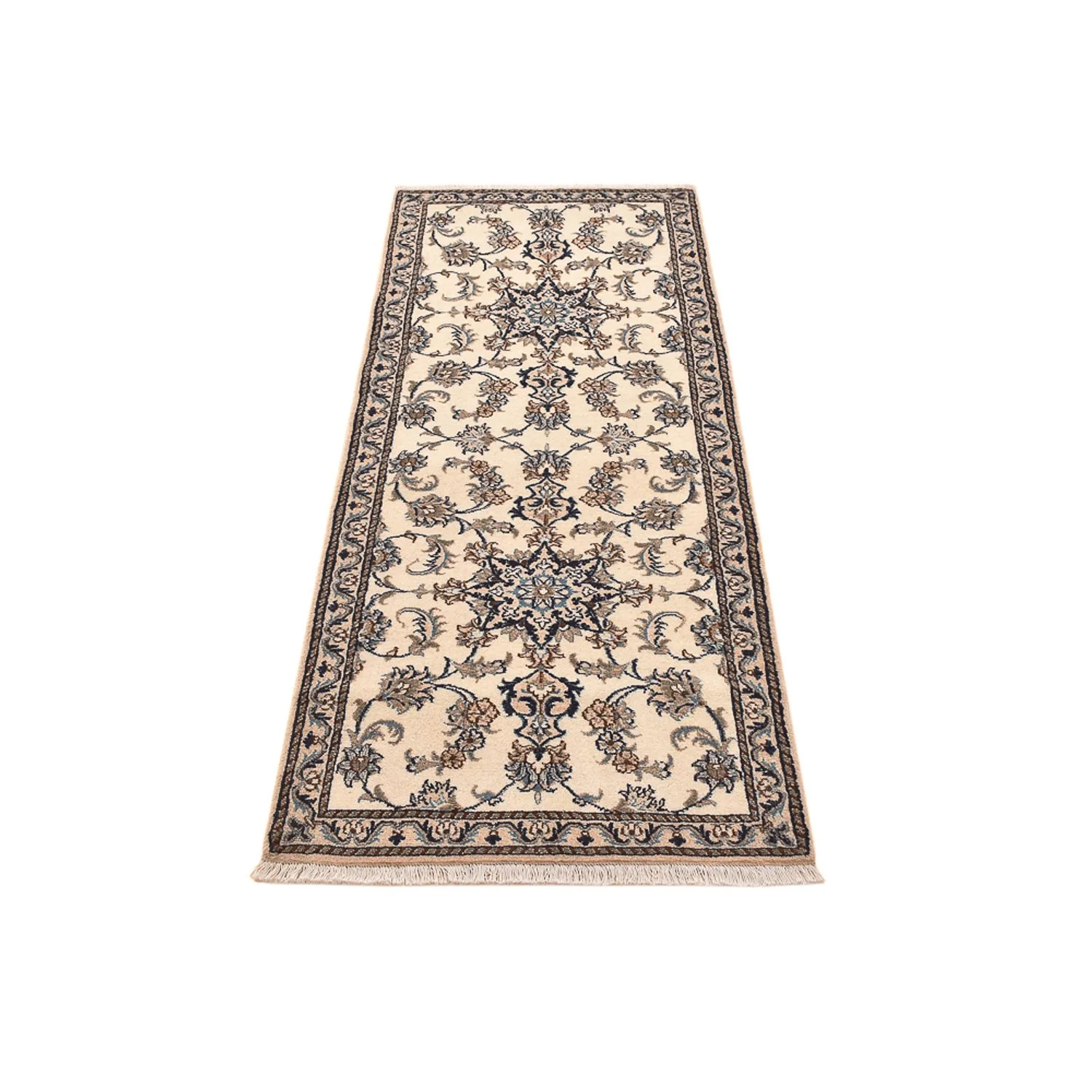 Läufer Perser - Nain - 208 x 79 cm - weiß - Image 5