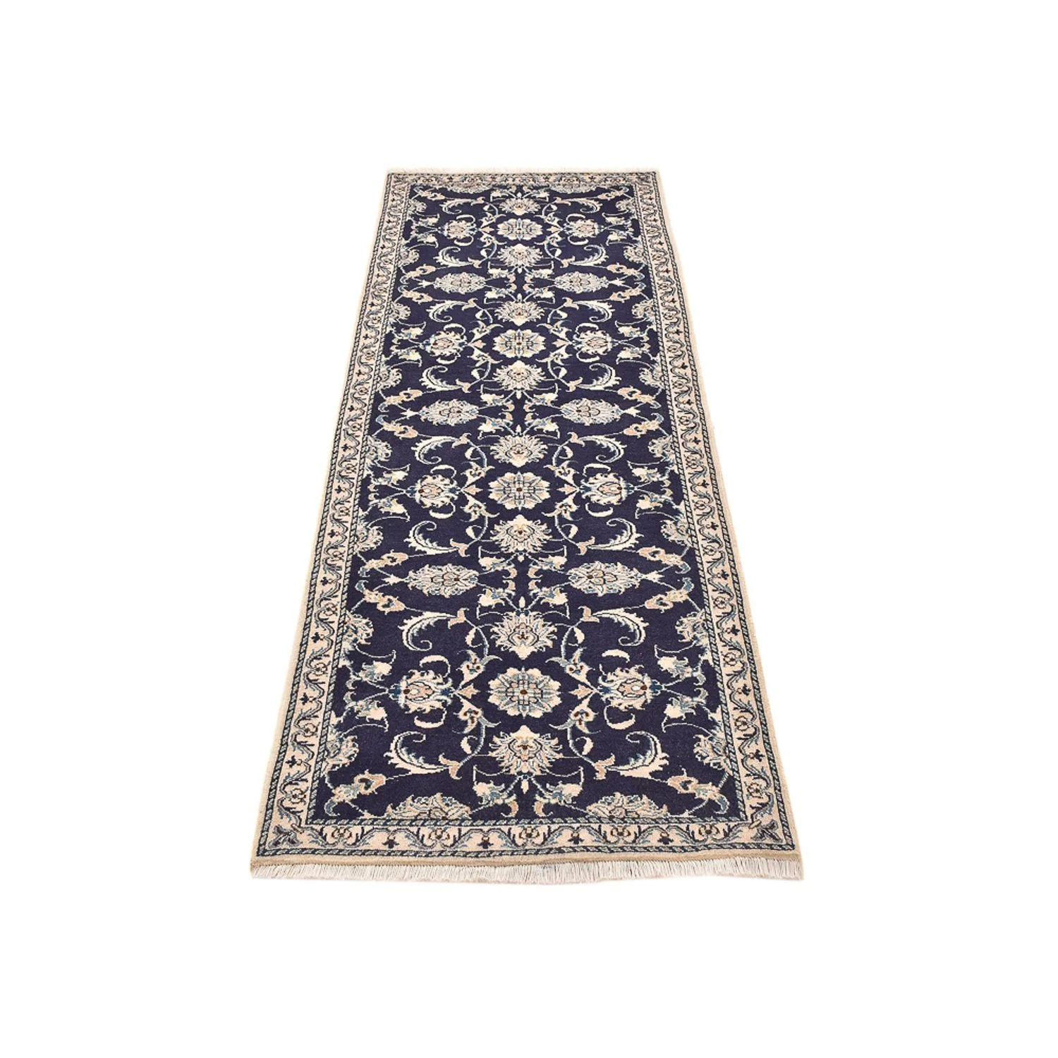 Läufer Perser - Nain - 241 x 79 cm - dunkelblau - Image 5