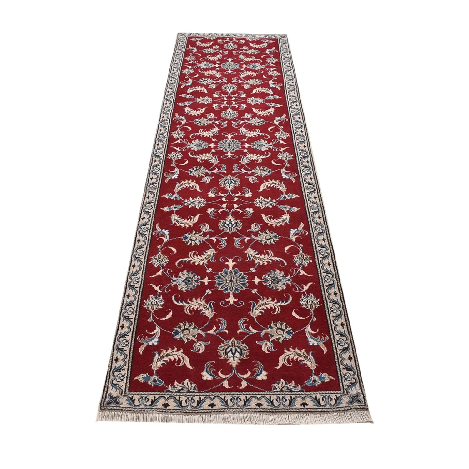 Läufer Perser - Nain - 290 x 78 cm - rot - Image 5