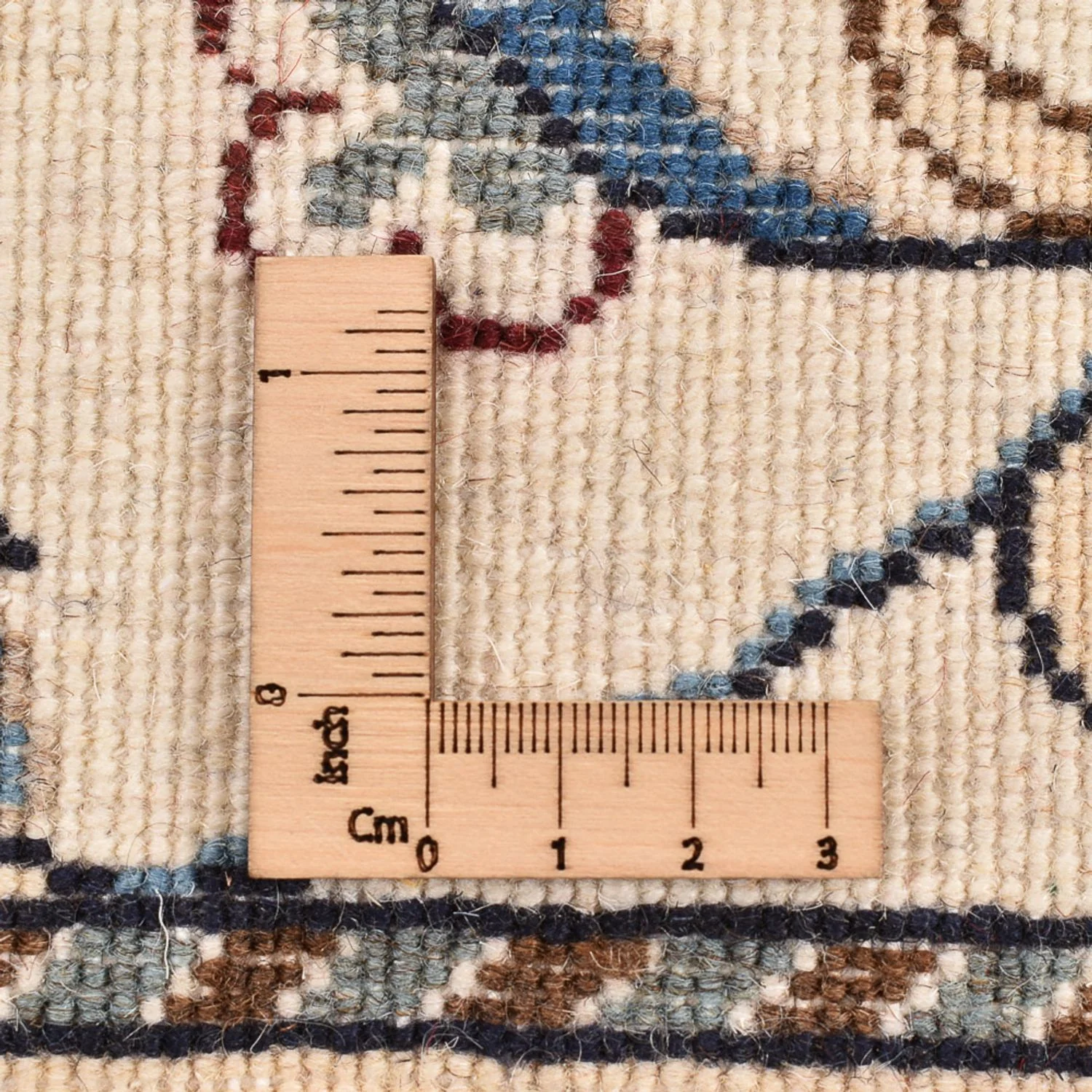 Läufer Perser - Nain - 298 x 78 cm - weiß - Image 6